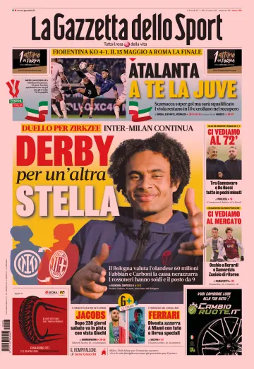 La Gazzetta dello Sport - Romana - 25 四月 2024