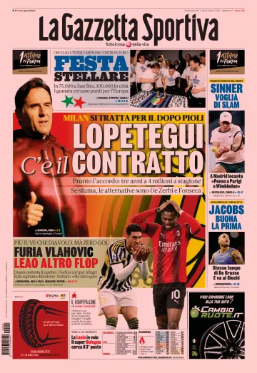 La Gazzetta dello Sport - Romana - 28 4월 2024
