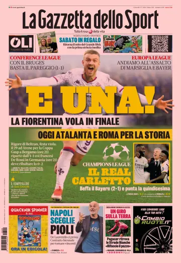 La Gazzetta dello Sport - Romana - 09 五月 2024