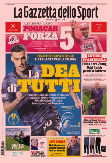 La Gazzetta dello Sport - Romana - 22 ma 2024
