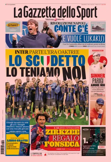 La Gazzetta dello Sport - Romana - 28 五月 2024