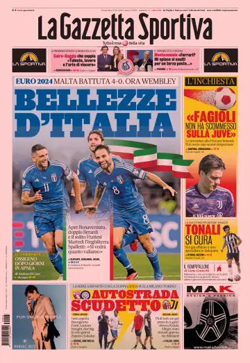 La Gazzetta dello Sport - Puglia - 15 Oct 2023