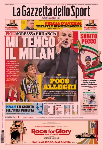 La Gazzetta dello Sport - Puglia - 11 Mar 2024