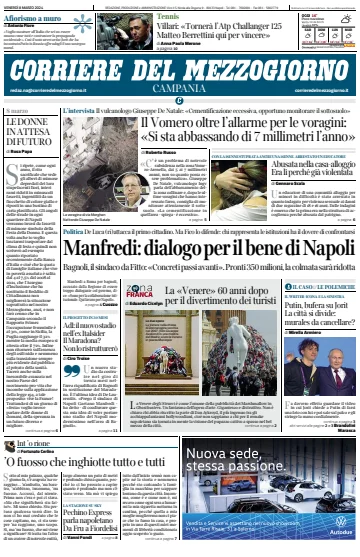 Corriere del Mezzogiorno (Campania) - 8 Mar 2024