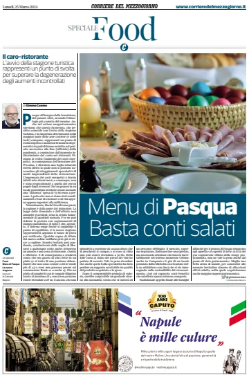 Corriere del Mezzogiorno (Campania) - 25 Mar 2024