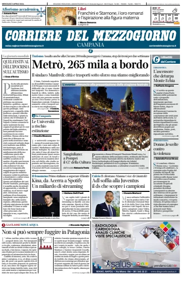 Corriere del Mezzogiorno (Campania) - 3 Apr 2024