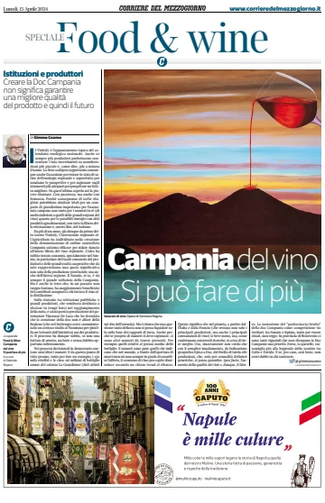 Corriere del Mezzogiorno (Campania) - 15 Apr 2024