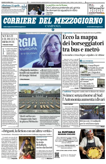 Corriere del Mezzogiorno (Campania) - 25 4月 2024