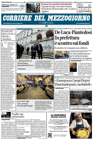 Corriere del Mezzogiorno (Campania) - 27 abril 2024