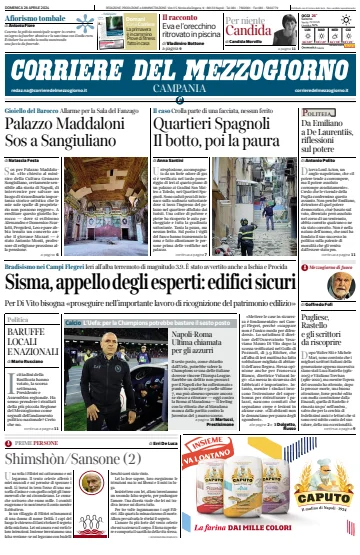 Corriere del Mezzogiorno (Campania) - 28 4월 2024