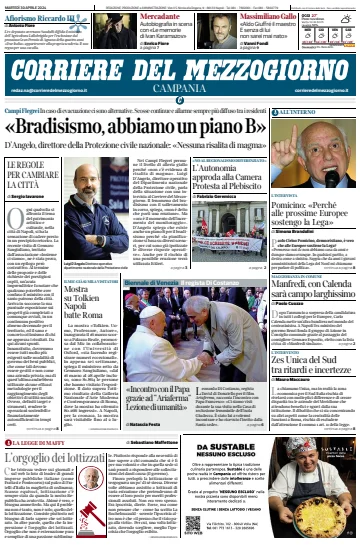 Corriere del Mezzogiorno (Campania) - 30 4월 2024