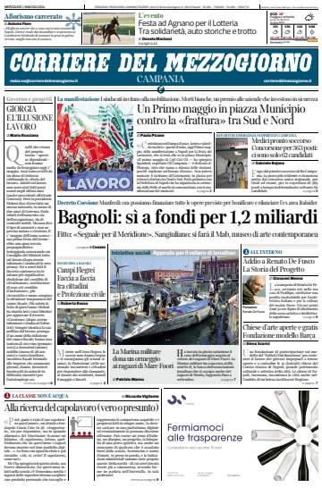 Corriere del Mezzogiorno (Campania) - 1 Bealtaine 2024