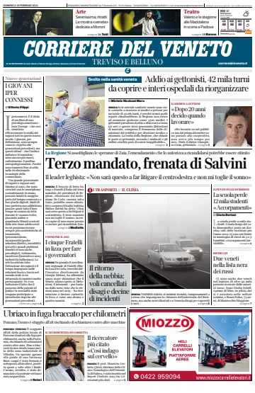 Corriere del Veneto (Treviso e Belluno) - 18 Feb 2024