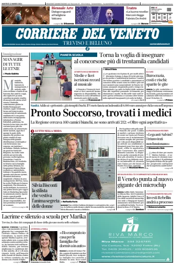 Corriere del Veneto (Treviso e Belluno) - 12 Mar 2024