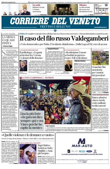 Corriere del Veneto (Treviso e Belluno) - 20 Mar 2024