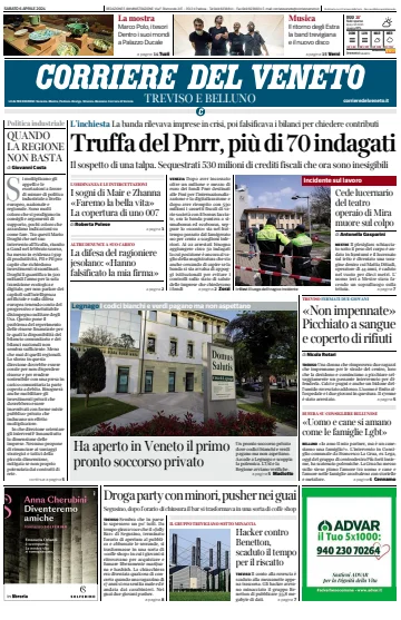 Corriere del Veneto (Treviso e Belluno) - 06 4月 2024