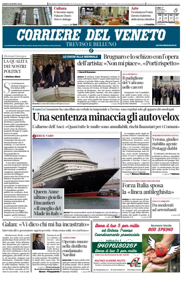 Corriere del Veneto (Treviso e Belluno) - 20 4월 2024