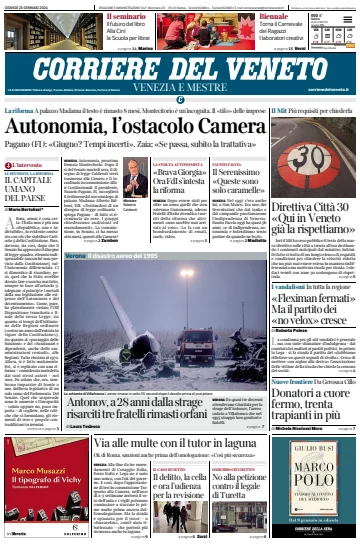 Corriere del Veneto (Venezia e Mestre) - 25 Jan 2024