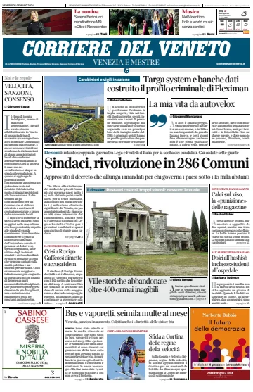 Corriere del Veneto (Venezia e Mestre) - 26 Jan 2024