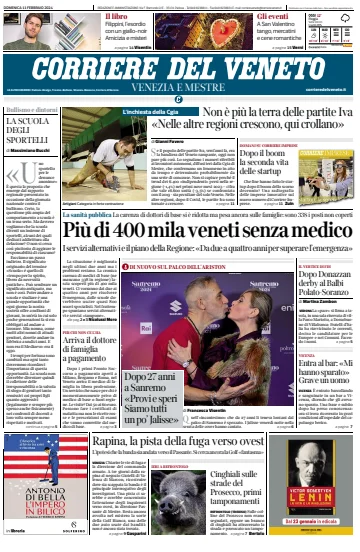 Corriere del Veneto (Venezia e Mestre) - 11 Feb 2024