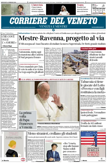Corriere del Veneto (Venezia e Mestre) - 14 Feb 2024