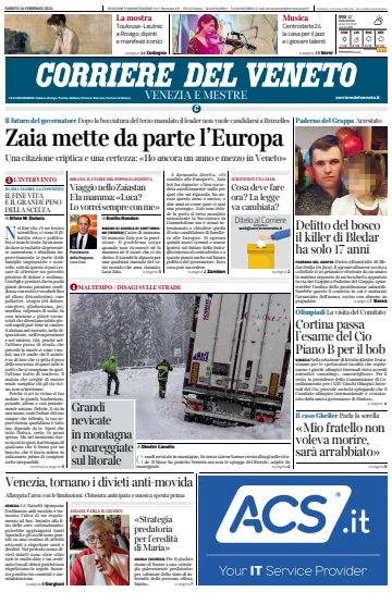 Corriere del Veneto (Venezia e Mestre) - 24 Feb 2024