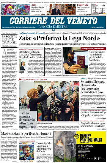 Corriere del Veneto (Venezia e Mestre) - 25 Feb 2024