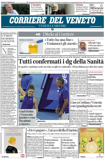 Corriere del Veneto (Venezia e Mestre) - 27 Feb 2024