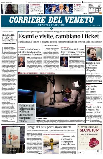 Corriere del Veneto (Venezia e Mestre) - 7 Mar 2024