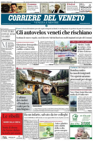 Corriere del Veneto (Venezia e Mestre) - 07 abril 2024
