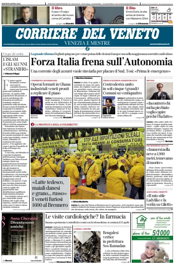 Corriere del Veneto (Venezia e Mestre) - 09 4월 2024