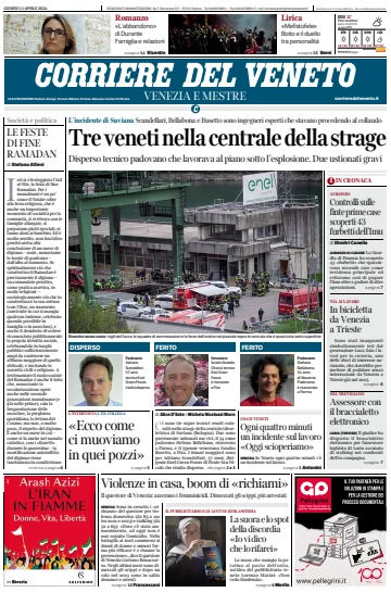 Corriere del Veneto (Venezia e Mestre) - 11 四月 2024