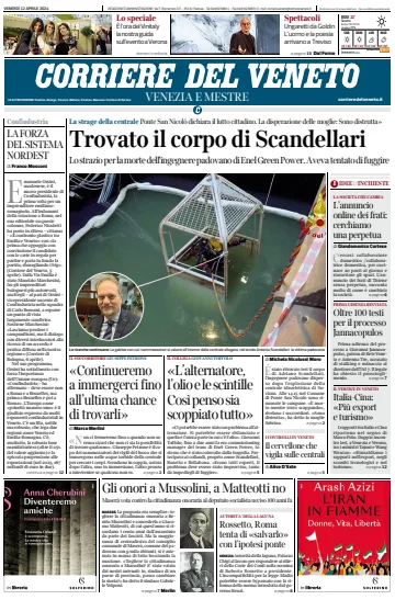 Corriere del Veneto (Venezia e Mestre) - 12 Apr 2024
