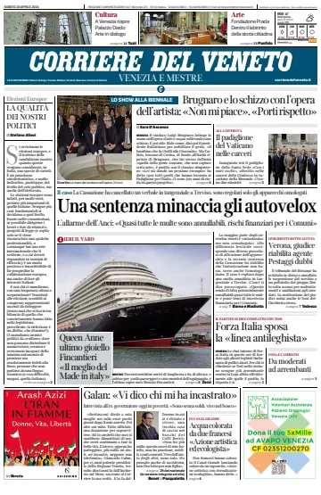 Corriere del Veneto (Venezia e Mestre) - 20 Apr. 2024
