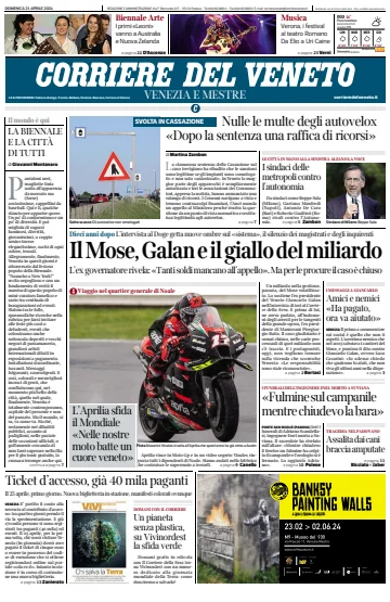 Corriere del Veneto (Venezia e Mestre) - 21 Apr 2024