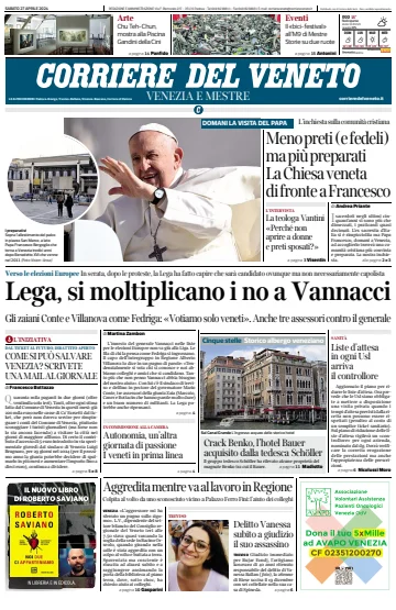 Corriere del Veneto (Venezia e Mestre) - 27 四月 2024