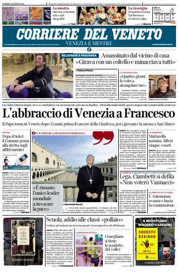 Corriere del Veneto (Venezia e Mestre) - 28 4月 2024