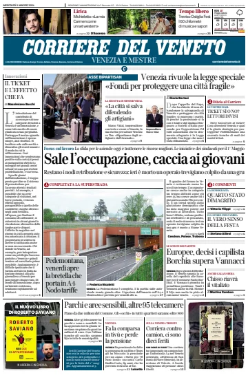 Corriere del Veneto (Venezia e Mestre) - 1 May 2024