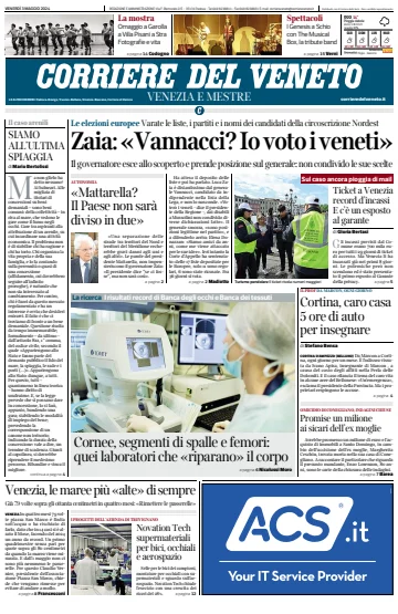 Corriere del Veneto (Venezia e Mestre) - 3 May 2024