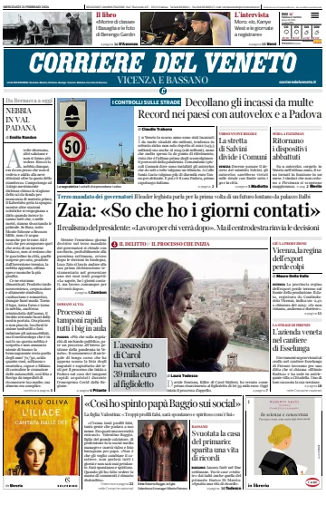 Corriere del Veneto (Vicenza e Bassano) - 21 Feb 2024