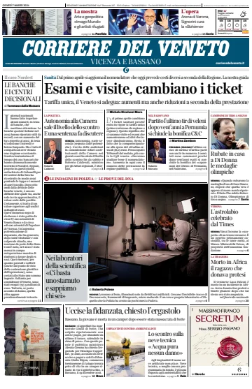 Corriere del Veneto (Vicenza e Bassano) - 7 Mar 2024