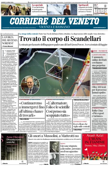 Corriere del Veneto (Vicenza e Bassano) - 12 Apr. 2024