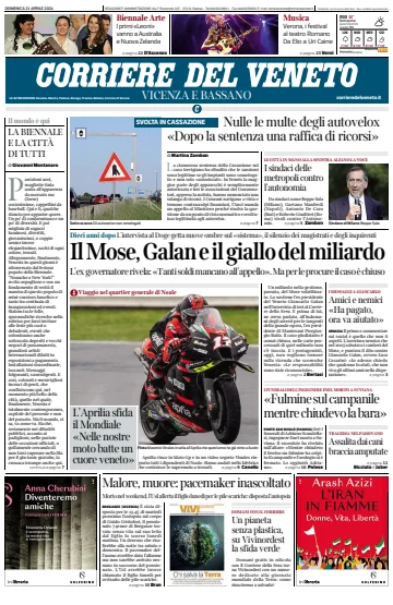 Corriere del Veneto (Vicenza e Bassano) - 21 Apr 2024