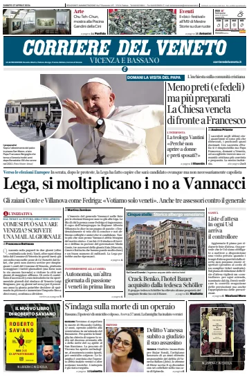 Corriere del Veneto (Vicenza e Bassano) - 27 四月 2024