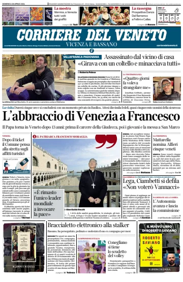 Corriere del Veneto (Vicenza e Bassano) - 28 avr. 2024