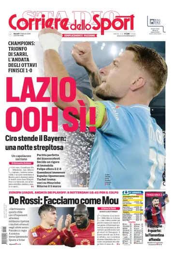 Corriere dello Sport (Lazio) - 15 Feb 2024