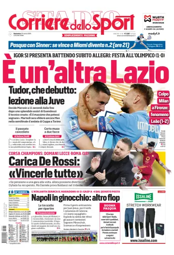 Corriere dello Sport (Lazio) - 31 Mar 2024