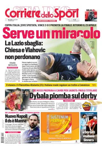 Corriere dello Sport (Lazio) - 3 Apr 2024