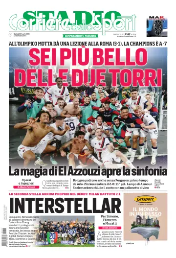 Corriere dello Sport Stadio (Bologna) - 23 Nis 2024