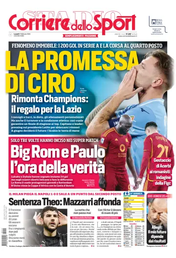 Corriere dello Sport (Roma) - 12 Feb 2024
